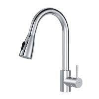 F85B07500 X-Joy S, Смеситель для кухни AM.PM с вытягивающимся изливом, хром