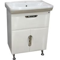 Тумба под умывальник Belux Венеция-Милан Н 65-01 Белый глянцевый