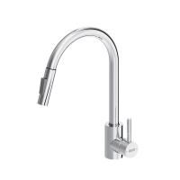 D3007500 Logic Кухонный смеситель Dorff вытягивающимся изливом Logic, хром