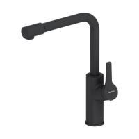 710771300_xxx Merkur, Смеситель для кухни Damixa L-излив, с каналом для фильтрованной воды, чёрный матовый
