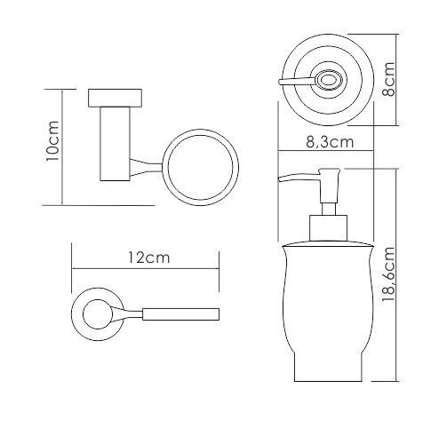 Дозатор для жидкого мыла WasserKRAFT K-24299