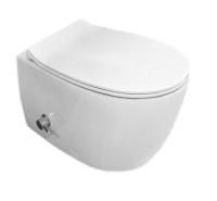 Унитаз подвесной безободковый ISVEA Sentimenti Neo с функцией биде белый матовый 10ARS1015I-2L