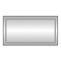 Зеркало с подсветкой LED Fixsen FX-2120F прямоугольное 120х80 см, графит