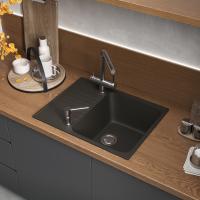 Кухонная мойка Reflection Prima RF0460BL, черный