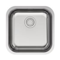 Мойка Paulmark VELLO 44 UNI VE44-BS 446х446х180 мм, нержавеющая сталь, нержавеющая сталь