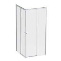 W94G-403-9090-MT1K X-joy Душевое ограждение AM.PM квадратное,раздвиж.двери 90x90 хром мат