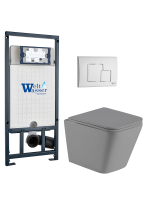 Комплект инсталляции с унитазом Weltwasser MARBERG 507 + GELBACH 041 MT-GR + MAR 507 SE GL-WT