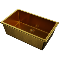 Кухонная мойка Omoikiri Okinoshima 76-U/I-G Matt Natceramic/золото матовое 4993169