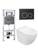 Комплект инсталляции с унитазом Weltwasser AMBERG 506 ST + HEIMBACH 043 GL-WT + AMBERG RD-BL
