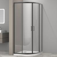 Душевой уголок AQUABATH ATLAS AB-01S-900-2000-GY (90x90, оружейная сталь, прозрачное стекло)