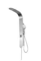 Душевая панель Taliente TA-G-S03C округлая настенная