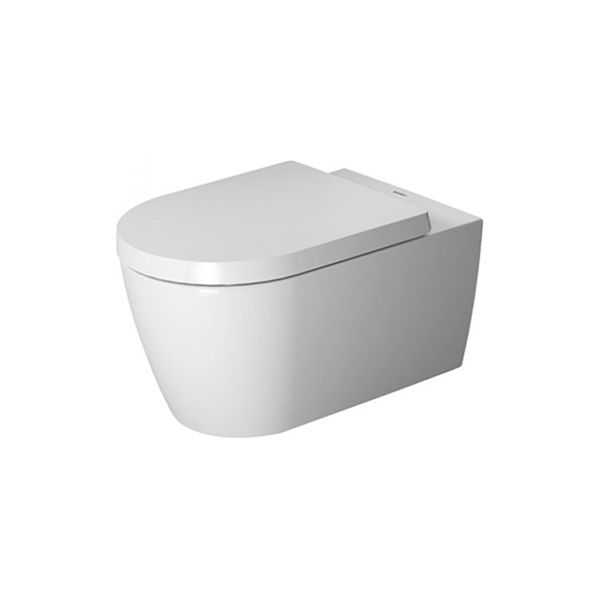 Унитаз подвесной Duravit Me by Starck Rimless 2529090000 безободковый с крышкой-сиденьем SoftClose