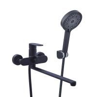 Смеситель для ванны FASHUN A2285-7, чёрный