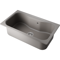 Кухонная мойка Omoikiri Maru 86-GR Tetogranit/leningrad grey 4993574