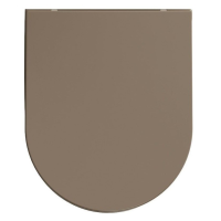 Сиденье для унитаза ISVEA Infinity F50 ШГ 365*445 коричневый матовый 40KF0531I-S