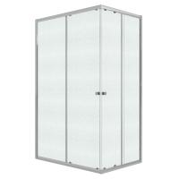 Душевое ограждение Niagara Eco NG-1012-14QMT (120х80х190) прямоугольник,раздвижное,хром,стекло матовое,1 место