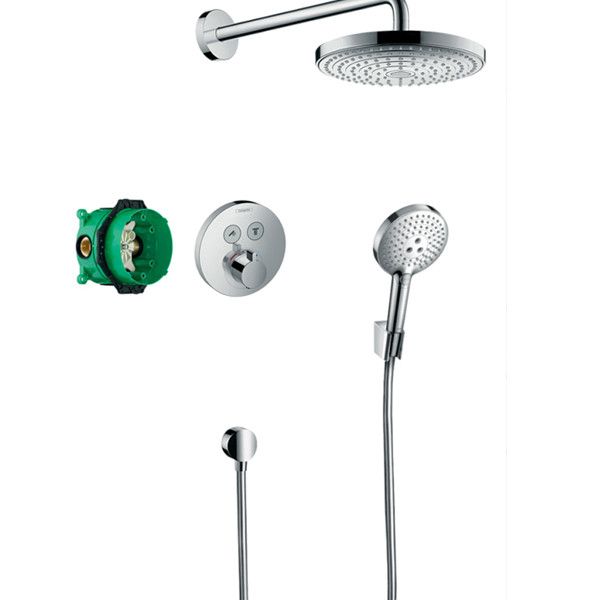 Душевая система с термостатом Hansgrohe Raindance Select S 27297000