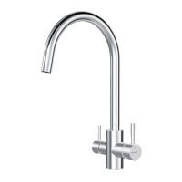 F85B07700 X-Joy S, Смеситель для кухни AM.PM с С-изливом с каналом для питьевой воды, хром