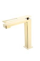 Смеситель для умывальника Boheme Q  142-GG Gold