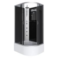 Душевая кабина Niagara Classic NG-2510-14LBKTG (120х80х210) высокий поддон(40см),стекло тонированное