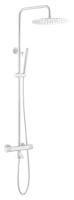 Душевая стойка Boheme Uno 468-T-MW matt white, с термостатом