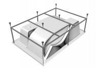 Каркас для ванны сварной Vayer CORAL Гл000006911, 180x120