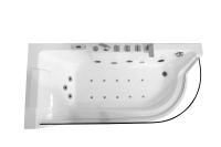 Акриловая ванна Cerutti SPAC-403L  гидромассажная  170x80x58