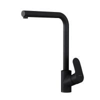 F8005022 Like, Смеситель для кухни AM.PM L-образный излив, черный