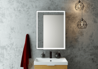 Зеркало-шкаф Континент Mirror Box LED 600x800