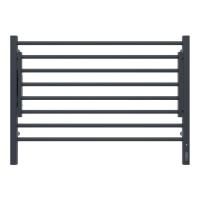 Полотенцесушитель электрический с полкой Terminus Горизонт П8 80х60 КС, черный муар