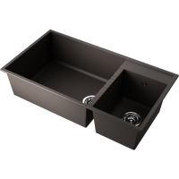 Кухонная мойка Omoikiri Tedori 85-2-U-ES Tetogranit/espresso 4997240