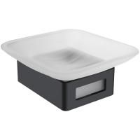 Мыльница Boheme Q 10943-G-B Черная Золото