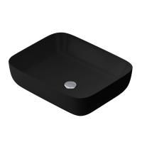M8FWCC10510BM Func Раковина накладная AM.PM, прямоугольник, 51 см, цвет черный матовый