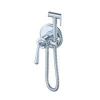 Смеситель с гигиеническим душем встраиваемый WONZON & WOGHAND, Хром (WW-88829008-CR)