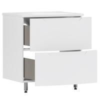 Тумба под умывальник Belux Ганновер напольная 60-02 Белый глянцевый