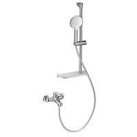 Смеситель для ванны с душевым гарнитуром WONZON & WOGHAND, Хром (WW-AE3201-CR)