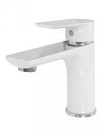 Cмеситель для раковины Hansberge H1099 Белый хром