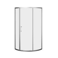 W45G-315-090TM Tender Solo Slide 90. Душевое ограждение AM.PM, 90x90, профиль хром, стекло прозрачное, без поддона