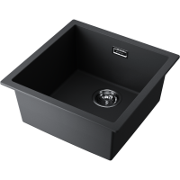 Кухонная мойка Omoikiri Yamakawa 45T-U/I-BL Tetogranit/черный 4993302