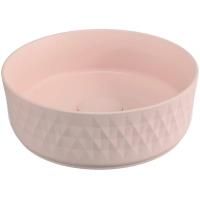 Раковина накладная ISVEA Davanti круглая 36см, цвет лососевый матовый 10NF67036SV-2S