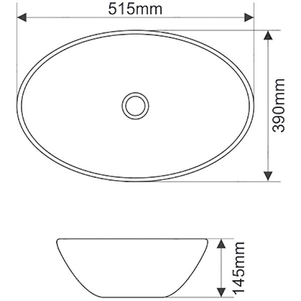 Раковина MELANA MLN-A433