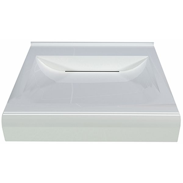 Раковина Elmar R-38D1-01 60x60 сигнально-белый с сифоном