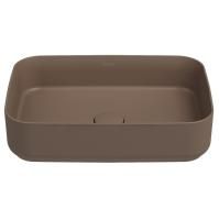 Раковина ISVEA Infinity накладная 500*360*120 цвет коричневый 10NF65050SV-2H