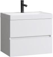 Тумба под умывальник Belux Париж-Лайт НП 60-02 Белый глянцевый