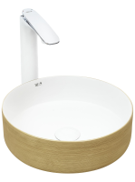 Раковина накладная WeltWasser WW SK ELBACH 3134 LSGW