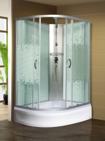 Душевая кабина МОНОМАХ МОНОМАХ Б/К 120/90/24 МЗ R 1200х900х2060мм