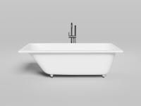 Ванна встраиваемая Salini ORLANDA 170x80, S-Sense, матовый белый 102016M