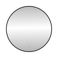 Зеркало с подсветкой LED Fixsen FX-1080B круглое 80х80 см, черное