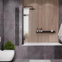 Ограждение на ванну Reflexion RX15070CBL-23 150х70см Slider, прозрачное закаленное стекло 5мм