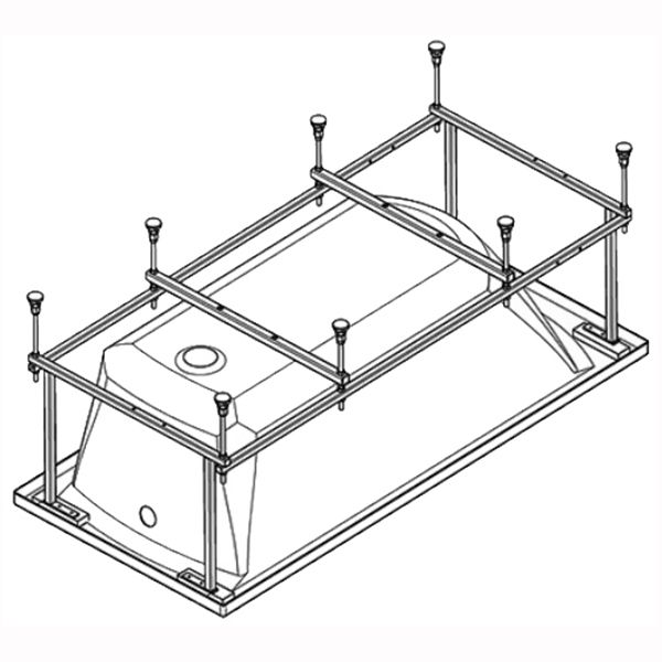 Монтажный комплект к ванне Roca Easy 170X75 ZRU9302900